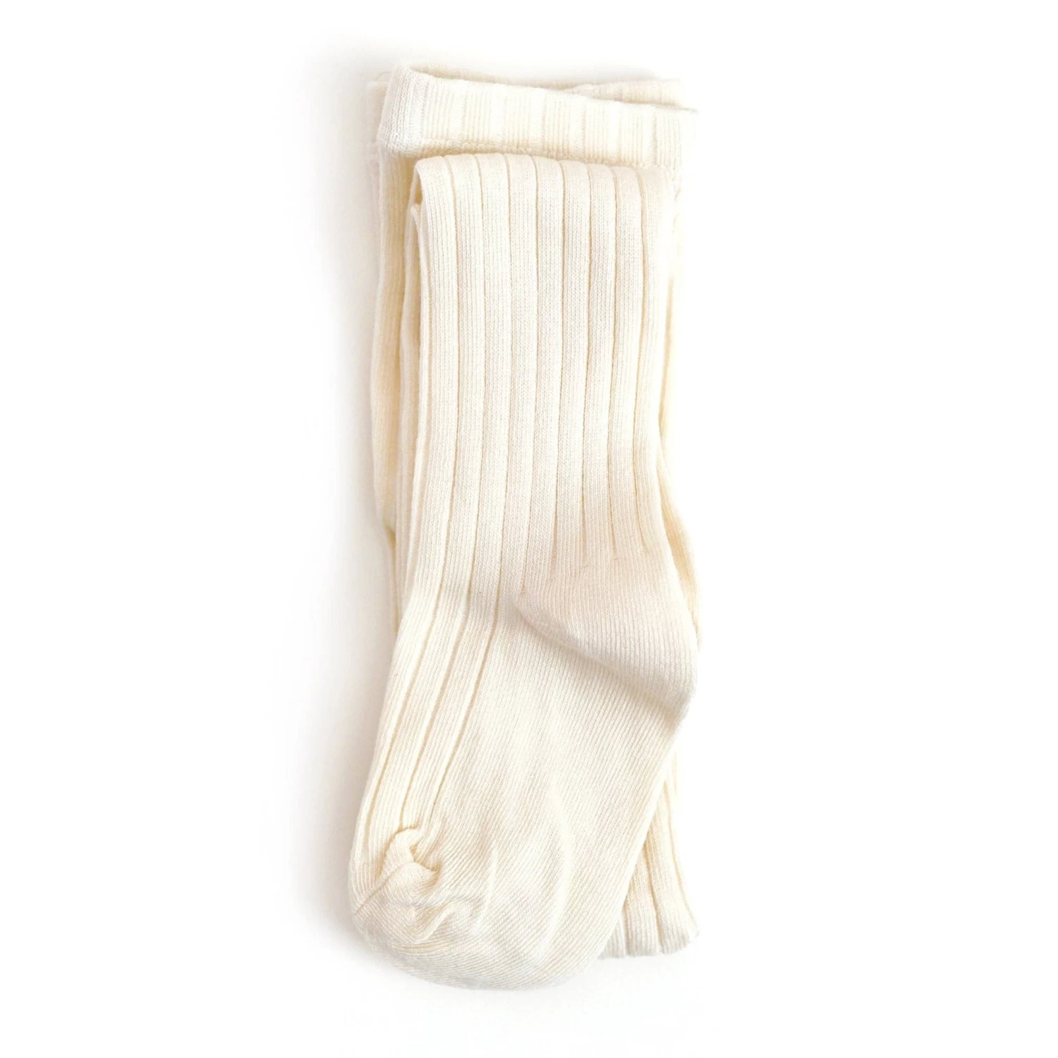 Ribbed Knit Tights - Ivory 1 Ribbed Knit Tights - Ivory