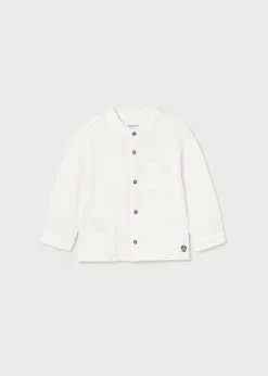 Mayoral Ribbed Shirt - Cream
