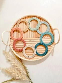 Ritzy Rings Linking Ring Set - Rainbow -Baby Grundausstattungs Geschäft ritzy rings linking ring set rainbow 4