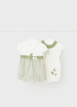 Mayoral Romper - Eucalyptus Flowers