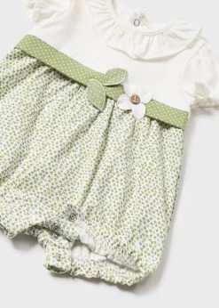 Mayoral Romper - Eucalyptus Flowers -Baby Grundausstattungs Geschäft romper eucalyptus flowers 3