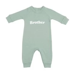 Sage 'Brother' All In One Romper