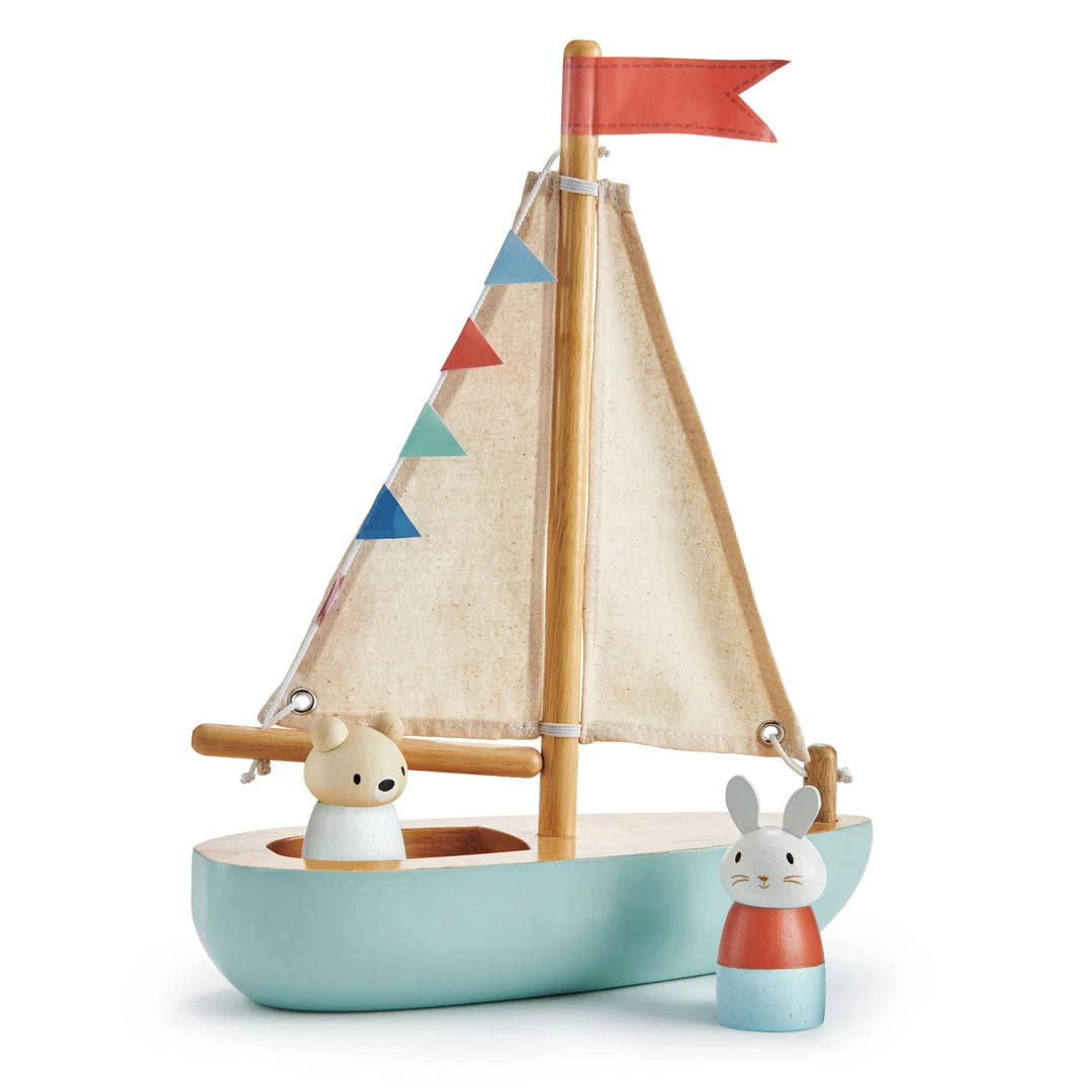 Tender Leaf Toys Sailaway Boat 1 Tender Leaf Toys Sailaway Boat