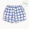Sailor - Blue Checker Jersey Baby & Kids Shorts