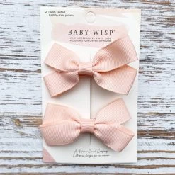 Sandra Pinch Clips - Peach