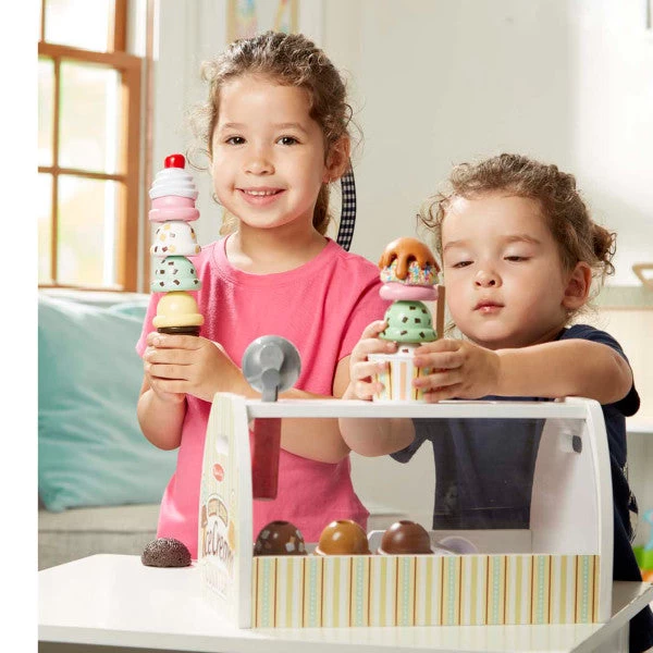 Melissa & Doug Scoop & Serve Ice Cream Counter 2 Melissa & Doug Scoop & Serve Ice Cream Counter – Bild 2