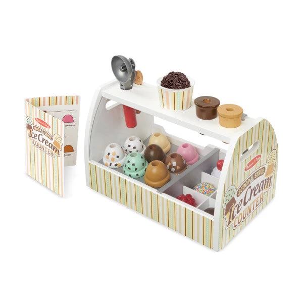 Melissa & Doug Scoop & Serve Ice Cream Counter 1 Melissa & Doug Scoop & Serve Ice Cream Counter