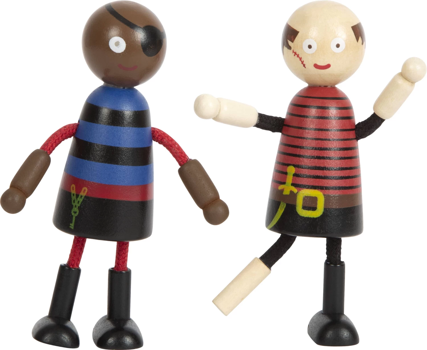 Small Foot Wooden Bending Dolls Pirate 4 Small Foot Wooden Bending Dolls Pirate – Bild 4