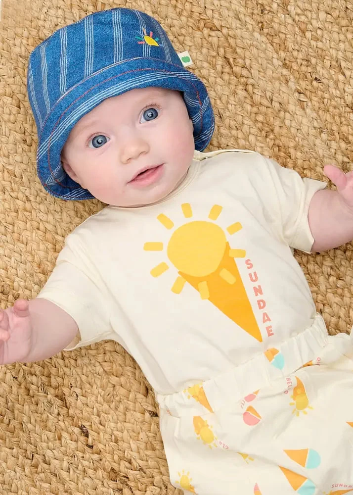 Sorbetto - Ice Cream Jersey Baby Bodysuit 4 Sorbetto - Ice Cream Jersey Baby Bodysuit – Bild 4