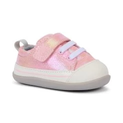 Stevie First Walkers - Pink Metallic