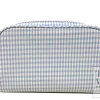 Stowaway Toiletry & Essentials Bag - Gingham Mist