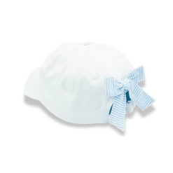 White GOLF Bow Baseball Hat - Youth, Adult
