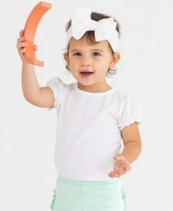 White Knit Puff Short Sleeve Bodysuit 10 White Knit Puff Short Sleeve Bodysuit -Baby Grundausstattungs Geschäft white knit puff short sleeve bodysuit 5