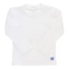 White Long Sleeve Rash Guard (0-3 Mo, 12-18 Mo.)