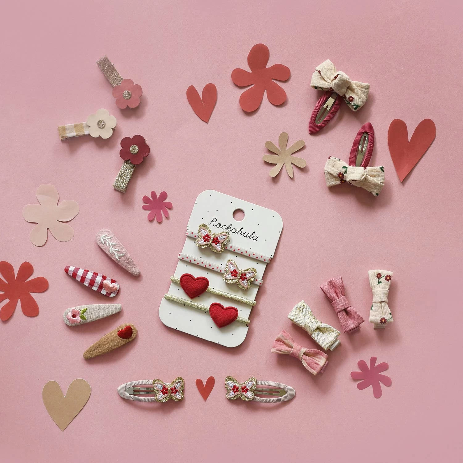 Wildflower Mini Bow Clip Set 8 Wildflower Mini Bow Clip Set – Bild 8