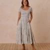 Women's Ruffle Tiered Maxi Skirt | Blossom (S)