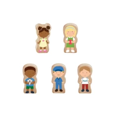 Wooden School Bus Set -Baby Grundausstattungs Geschäft wooden school bus set 2