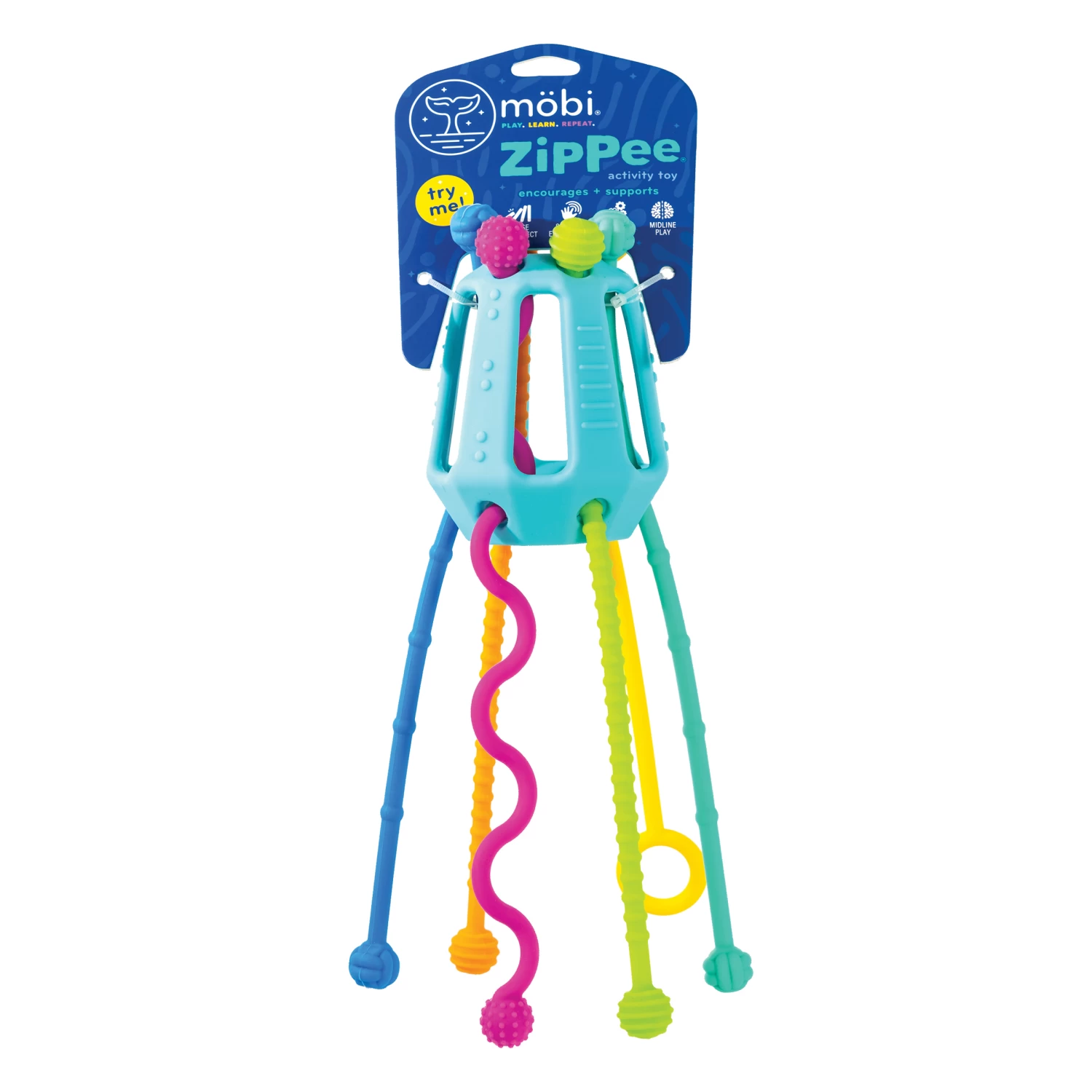 Zippee Activity Pull Toy 1 Zippee Activity Pull Toy